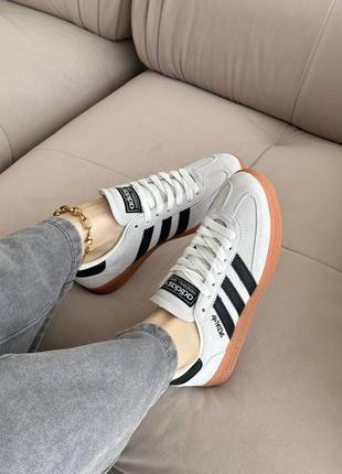 Замшевые кеды в стиле adidas spezial1 фото