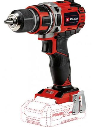Шуруповерт безщітковий (без акум.) 18 в обертовий момент 50 нм led einhell te-cd 18/50 li bl - solo [4513887]