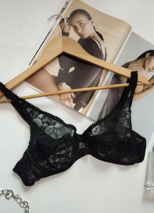 Женский прозрачный кружевной бюстгальтер лиф