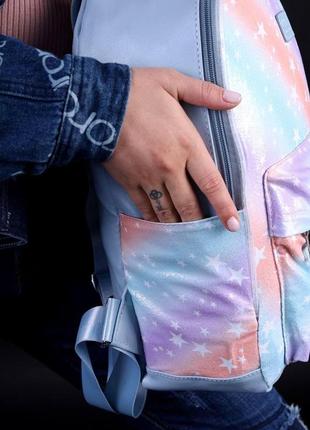 Женский цветной рюкзак код 7-7818