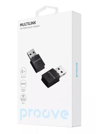 Беспроводной адаптер proove multilink bluetooth + wifi
