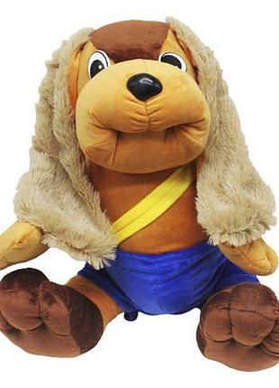 Мʼяка іграшка "пес дружок"