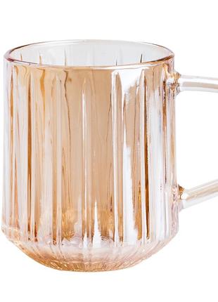 Набор чашек для чая и кофе из стекла 6 штук2 фото