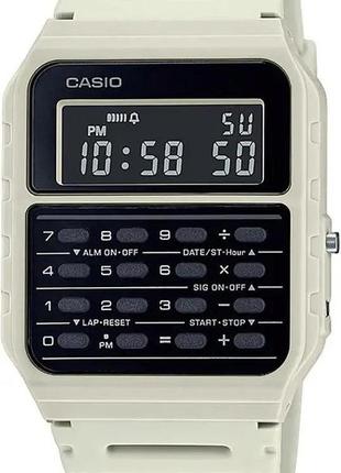 Часы casio ca-53wf-8bef. бежевый