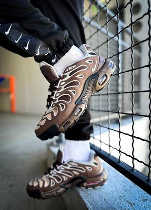 Кросівки nike air max plus drift "baroque brown"7 фото