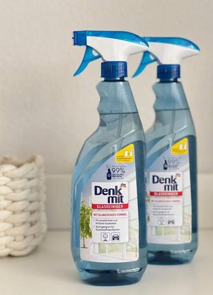 Denkmit glasreiniger -засіб для скла, дзеркал і пластика.