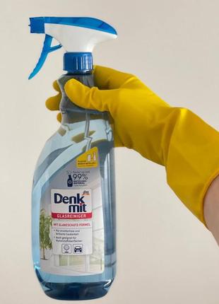 Denkmit glasreiniger -засіб для скла, дзеркал і пластика.