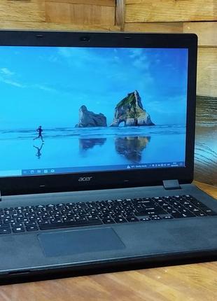 Ноутбук acer es1-711 с новой батареей