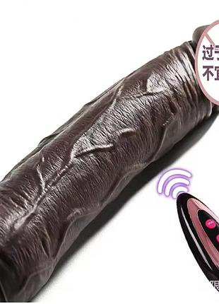 Фаллоимитатор realstick elite brown skin 10