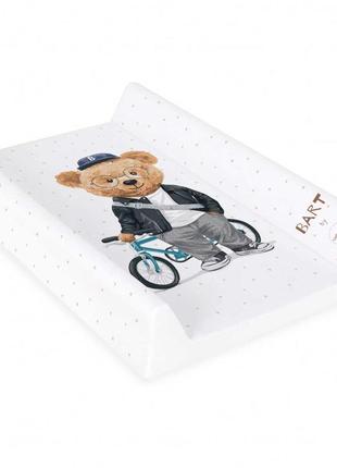 Пеленатор на ліжко cebababy 70х50см fluffy puffy bart