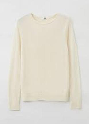 Женский кашемировый свитер uniqlo