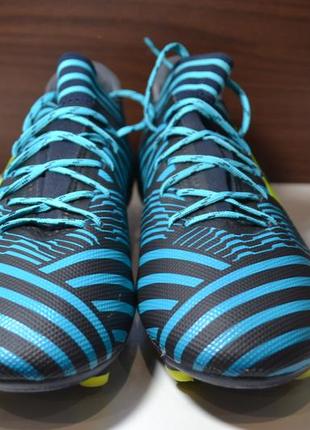 Adidas nemeziz 17.3 fg 46р бутсы шиповки бампы оригинал копочки3 фото