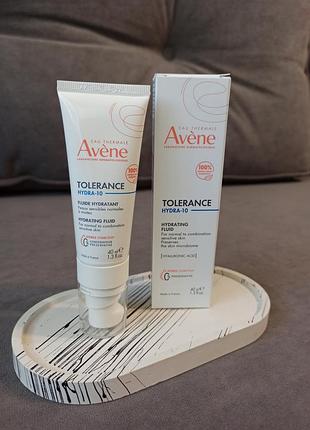 Увлажняющий крем флюид avene tolerance hydra-10 40ml1 фото