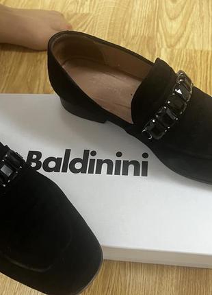 Туфлі baldinini замшеві