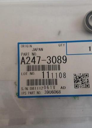 Genuine ricoh a247-3089 ball bearing in developer unitю, a2473089 подшипник