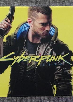 Коврик для мышки cyberpunk 2077 245х320х3мм, коврик для мыши