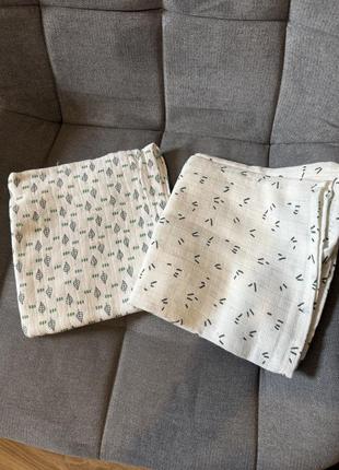Муслин пеленки 75*75 babylove