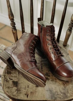 Ten points зимові черевики на хутрі ручної роботи. модель pandora, розмір 37