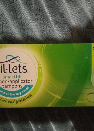 Тампоны без аппликатора lil-lets smartfit 16 шт в упаковке.