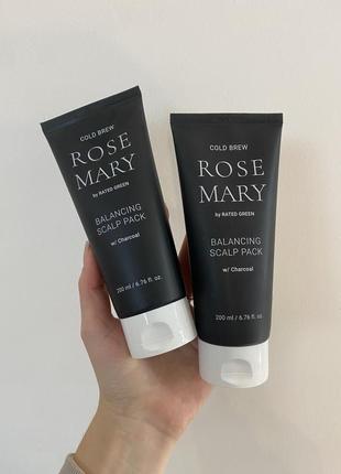 Маска  для шкіри голови rated green roseSmart balancing scalp pack