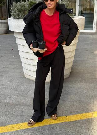 4 кольори! жіночий утеплений пуховик з капюшоном, класична зимова куртка, базовий,...