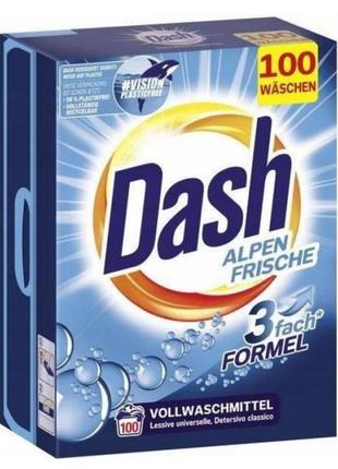 Порошок для прання dash 6кг alpenfrische універсальний /порошок для прання dash 6кг colorfrische для кольорового