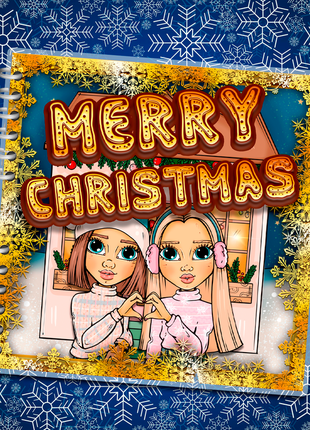 Альбом на липучках merry christmas