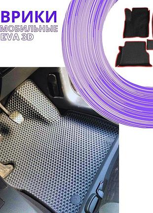 Автомобільні килимки eva 3d на porsche cayenne порше килими в салон ева ево килимок в салон