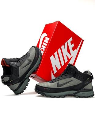 Чоловічі кросівки nike rivah gore-tex black khaki fur