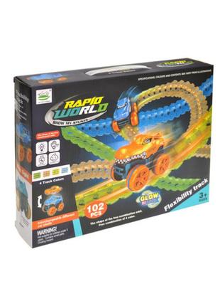 Автотрек magic на акумуляторі 2 машинки