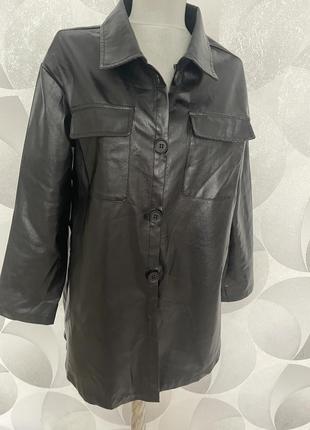 Рубашка з єко шкіри