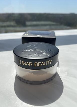 Фіксуюча розсипчаста прозора пудра lunar beauty lunarversal setting powder translucent1 фото