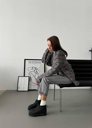 Дутики черные женские зимние