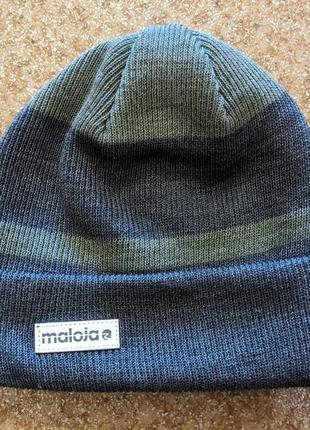 Шапка maloja vittorio knit beanie2 фото