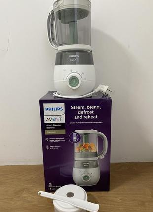 Пароварка-блендер philips 4 в 1