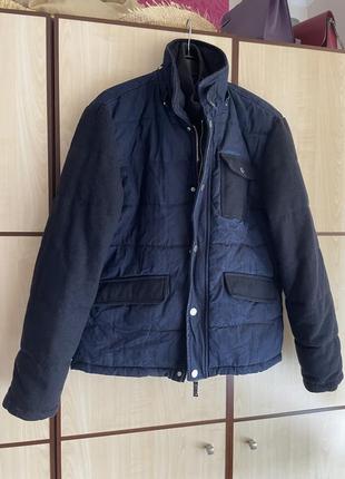 Zara man куртка стёганая