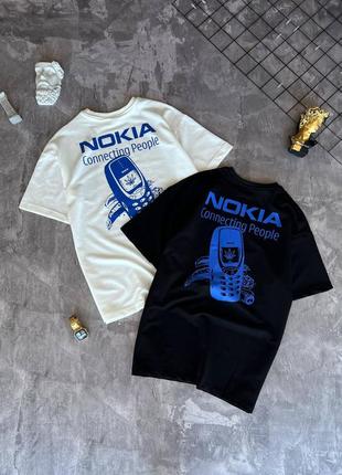 Чорна футболка nokia5 фото