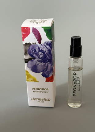 Hermetica paris peonypop eau de parfum аромат 5 мл