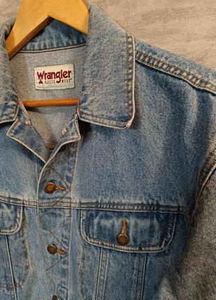 Джинсовая куртка джинсовка wrangler