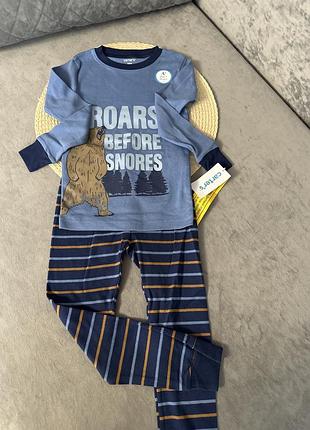 Carter's оригінал котонові піжамки світить вночі