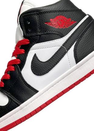 Кроссовки nike air jordan 1 retro hd dub red7 фото