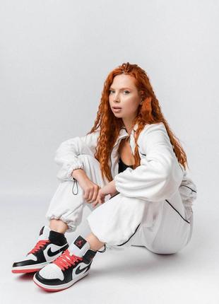 Кроссовки nike air jordan 1 retro hd dub red5 фото