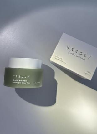 Успокаивающий крем с центеллой needly cicachid relief cream 48 мл