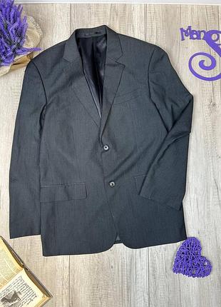 Мужской пиджак bexleys классический серый размер xl (50)