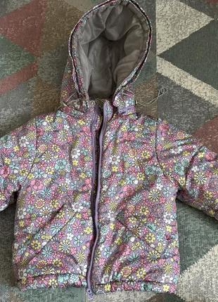 Куртка зимова для дівчинку 12-18 міс