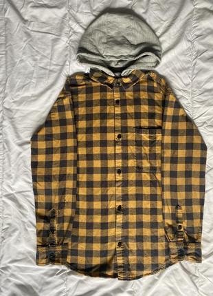 Рубашка в клетку zara