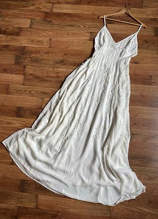 Asos біла максі сукня 5
