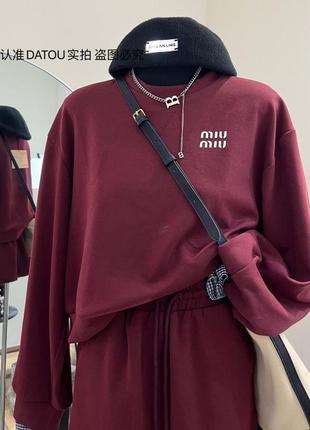 Костюм в стиле miu miu