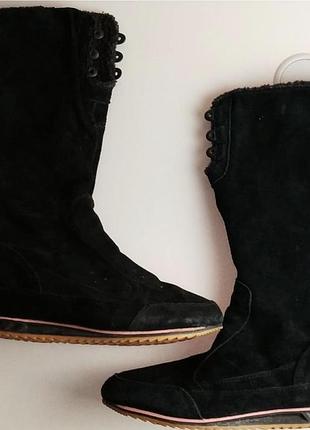 Сапоги 36р черные