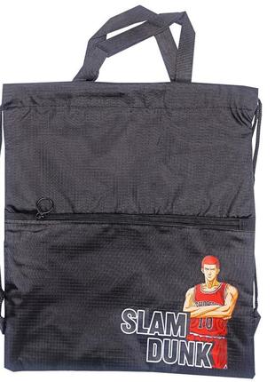 Детская сумка для обуви «basketball» 2-54-2(black) 40 x 35 см